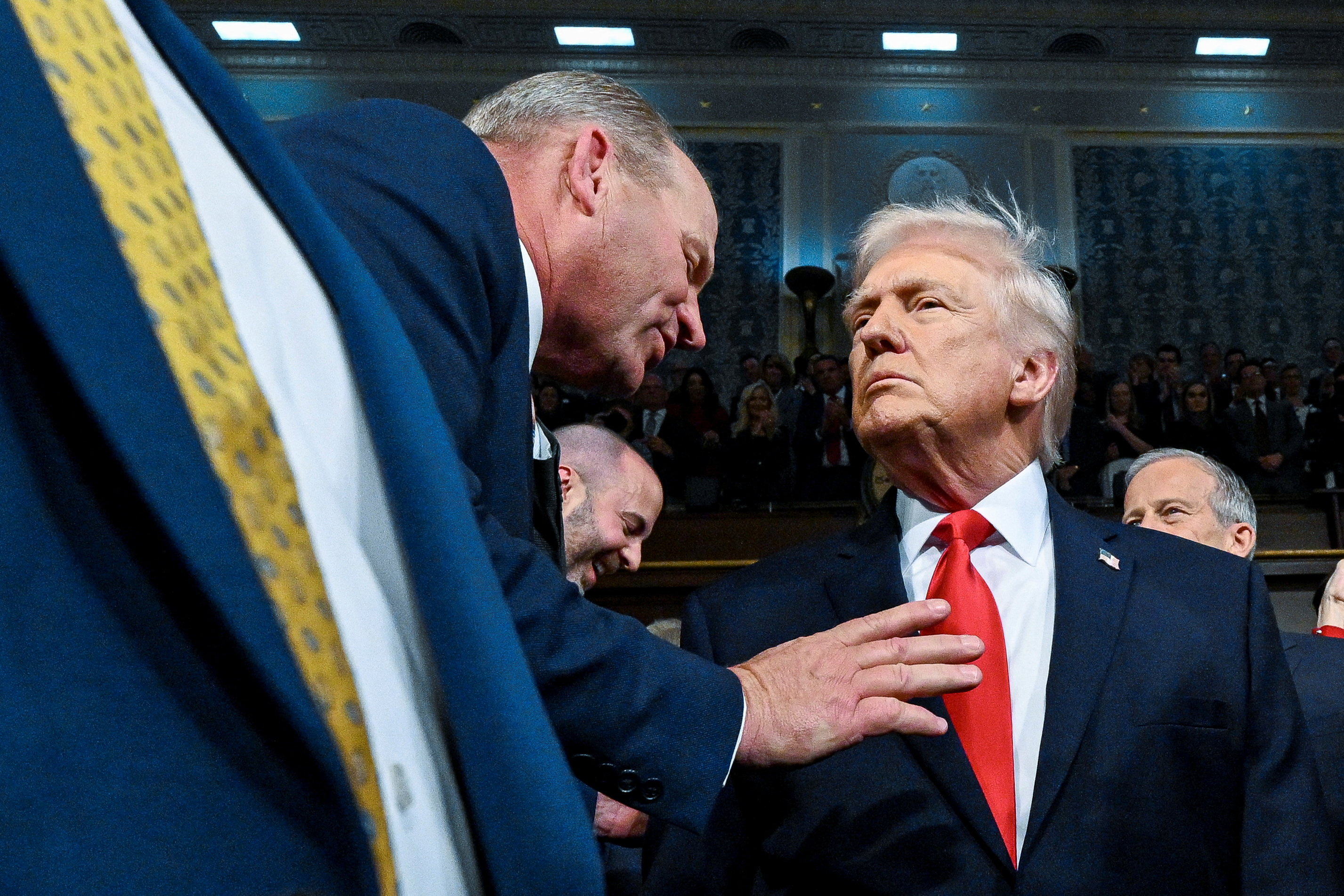 Trump touts economy, immigration policies in State of the Union address