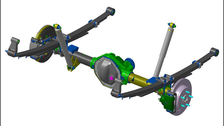 Porsche and Stellantis are developing leaf spring suspension systems ...