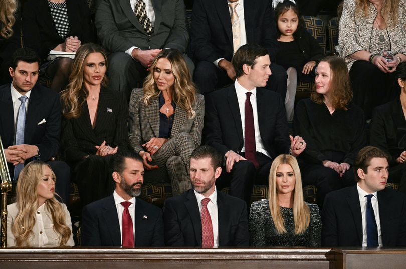 Trump's 5 kids all out in force to support ailing dad in rare show of ...