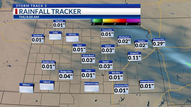 Storm Track 3 forecast: Cold front brings rain Wednesday, up and down temps