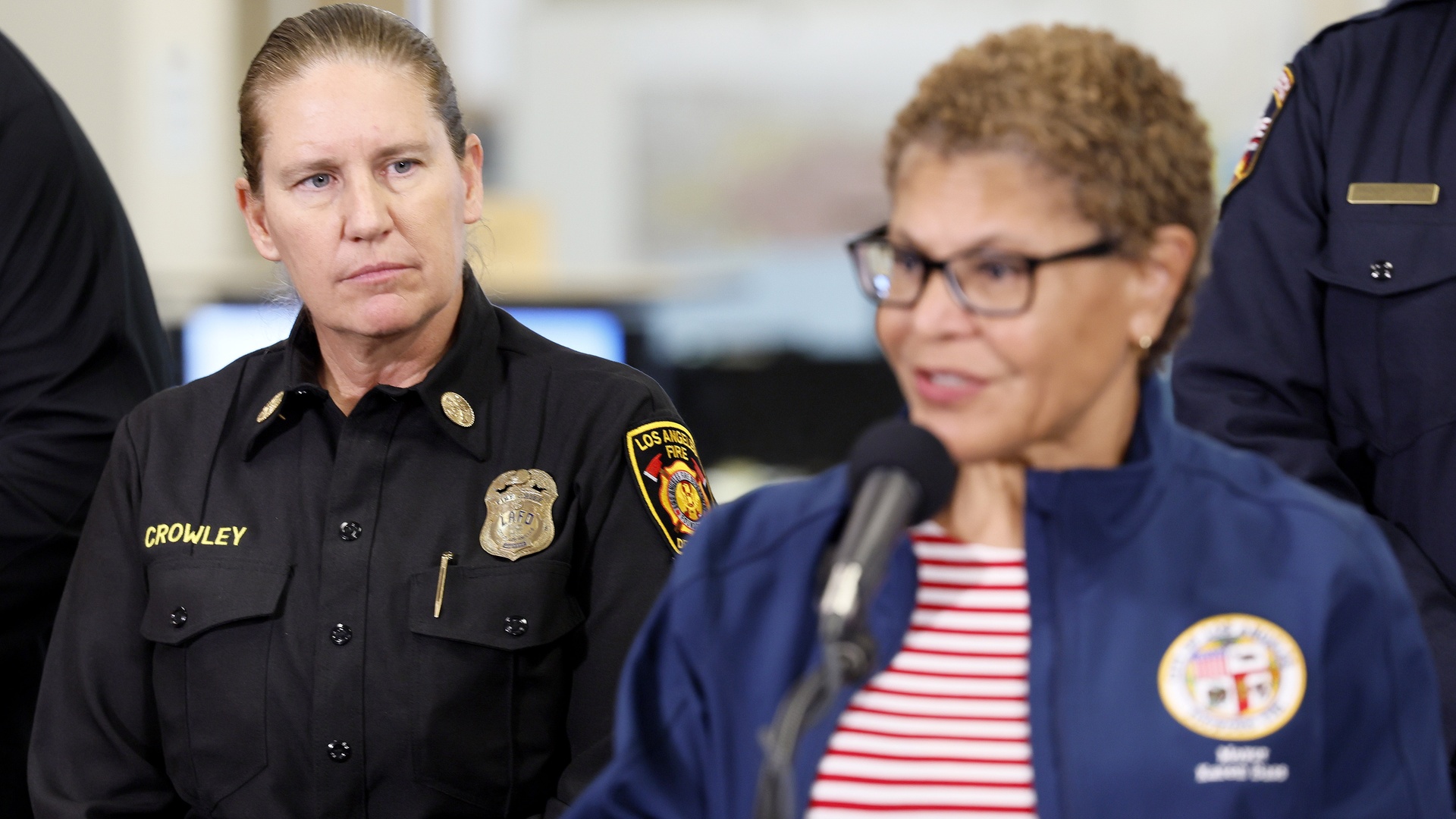 LA Mayor Bass says former fire chief's retaliation lawsuit has 'no merit'