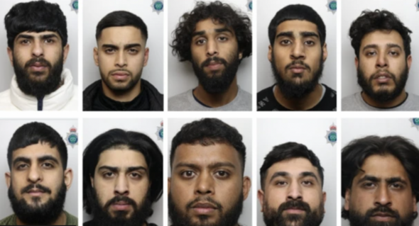 The incident involved 10 men