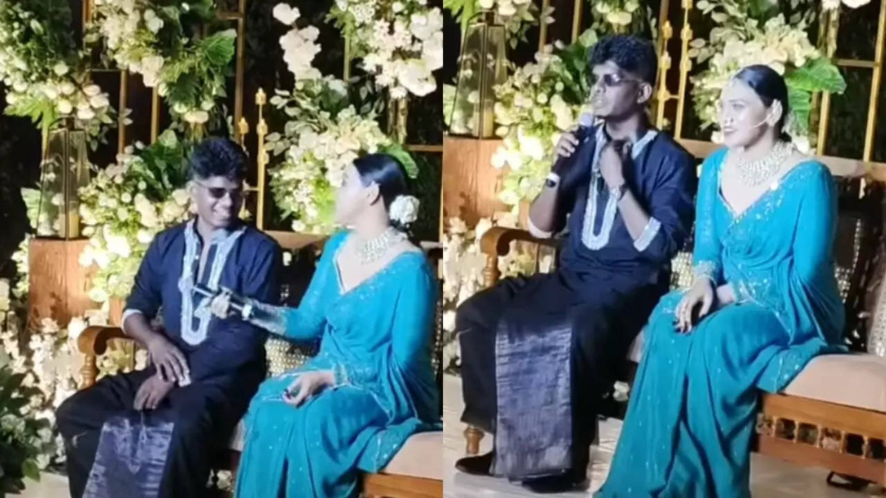 Rapper Vedan marries Navami Latha; simple ceremony at home - watch video