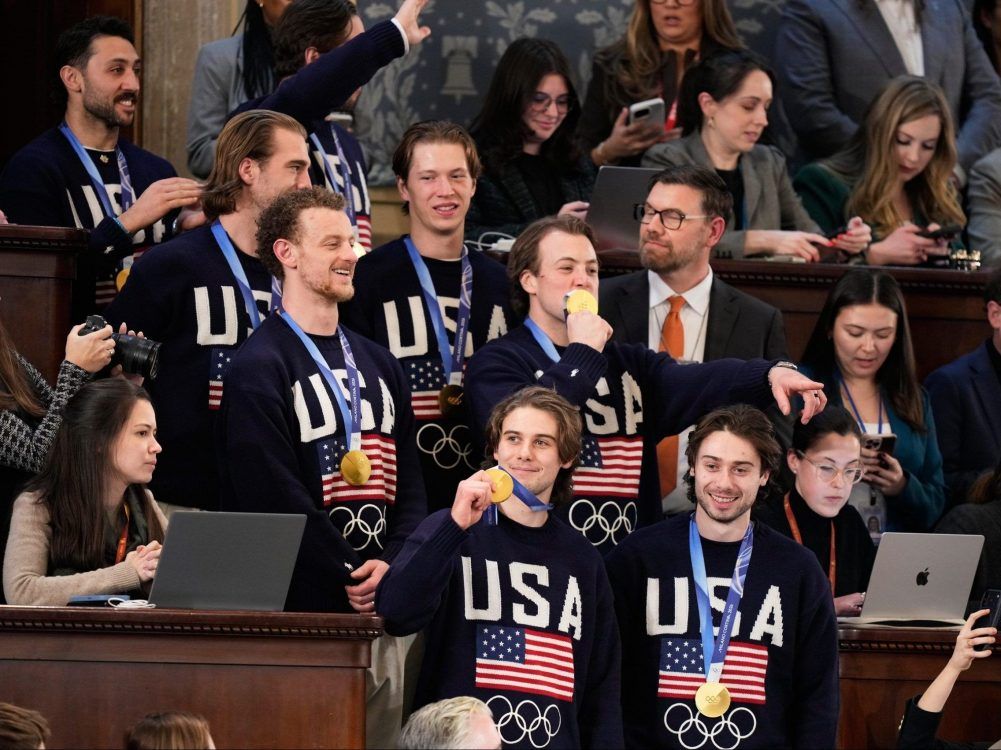 Senators captain Brady Tkachuk, Jake Sanderson attend Trump's State of ...