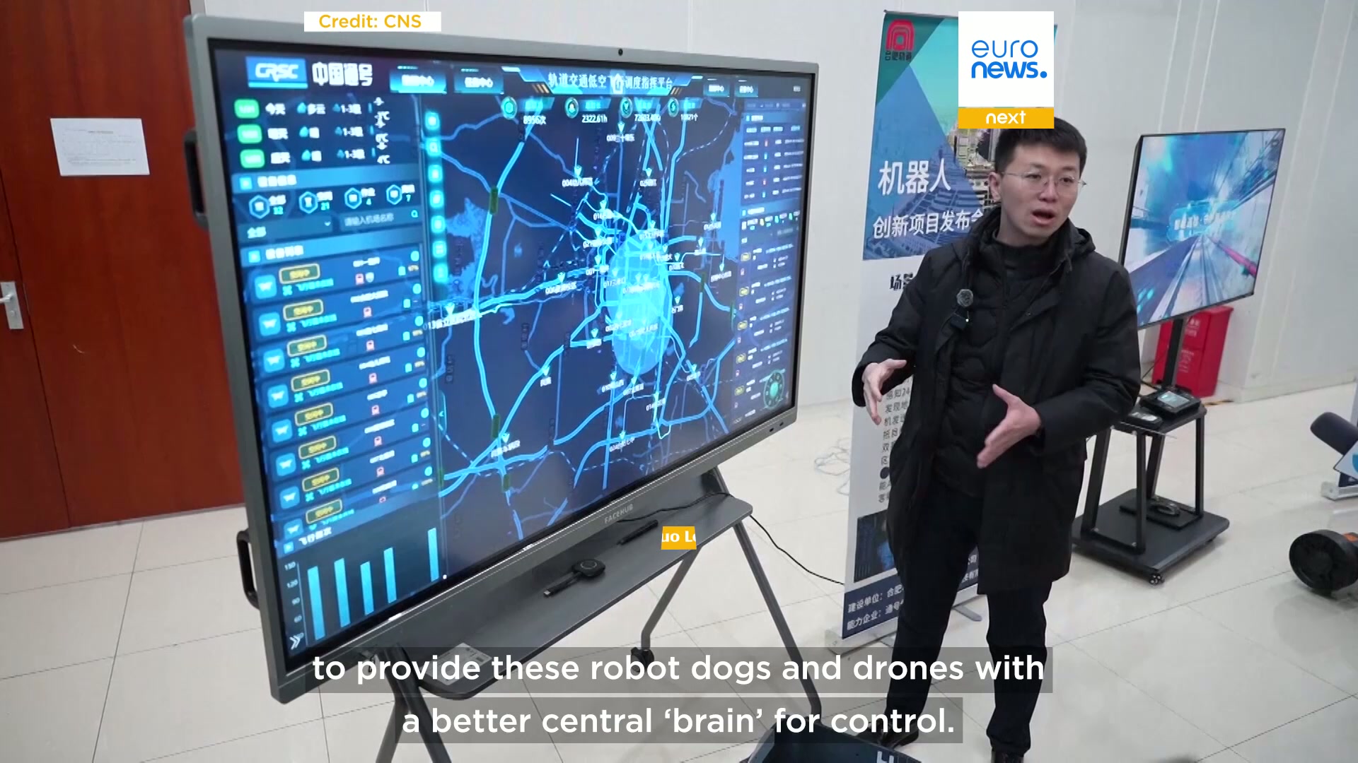 Is this the future of train travel? Robot dogs and drones take over a ...