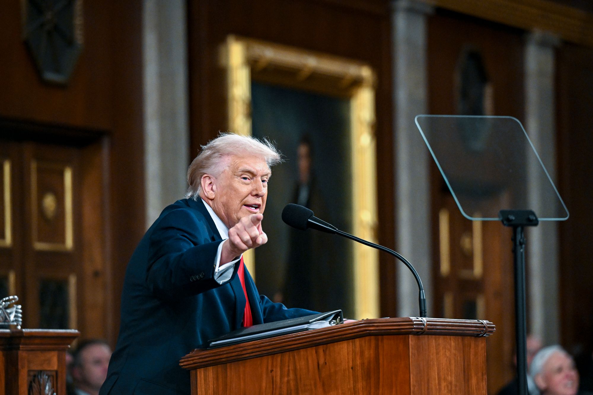 Read Trump’s hour and 48-minute State of the Union speech in full