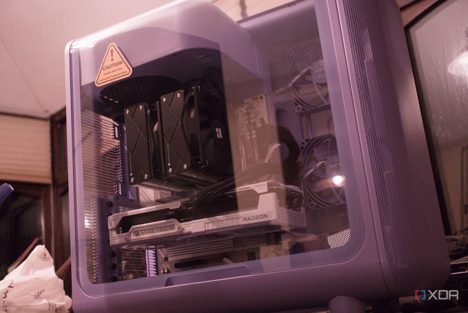 This is the strangest PC case I've used so far, and it's awesome