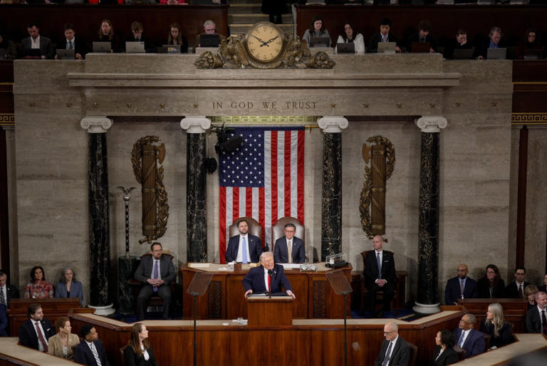State of the Union address 2026: Donald Trump breaks all record while ...