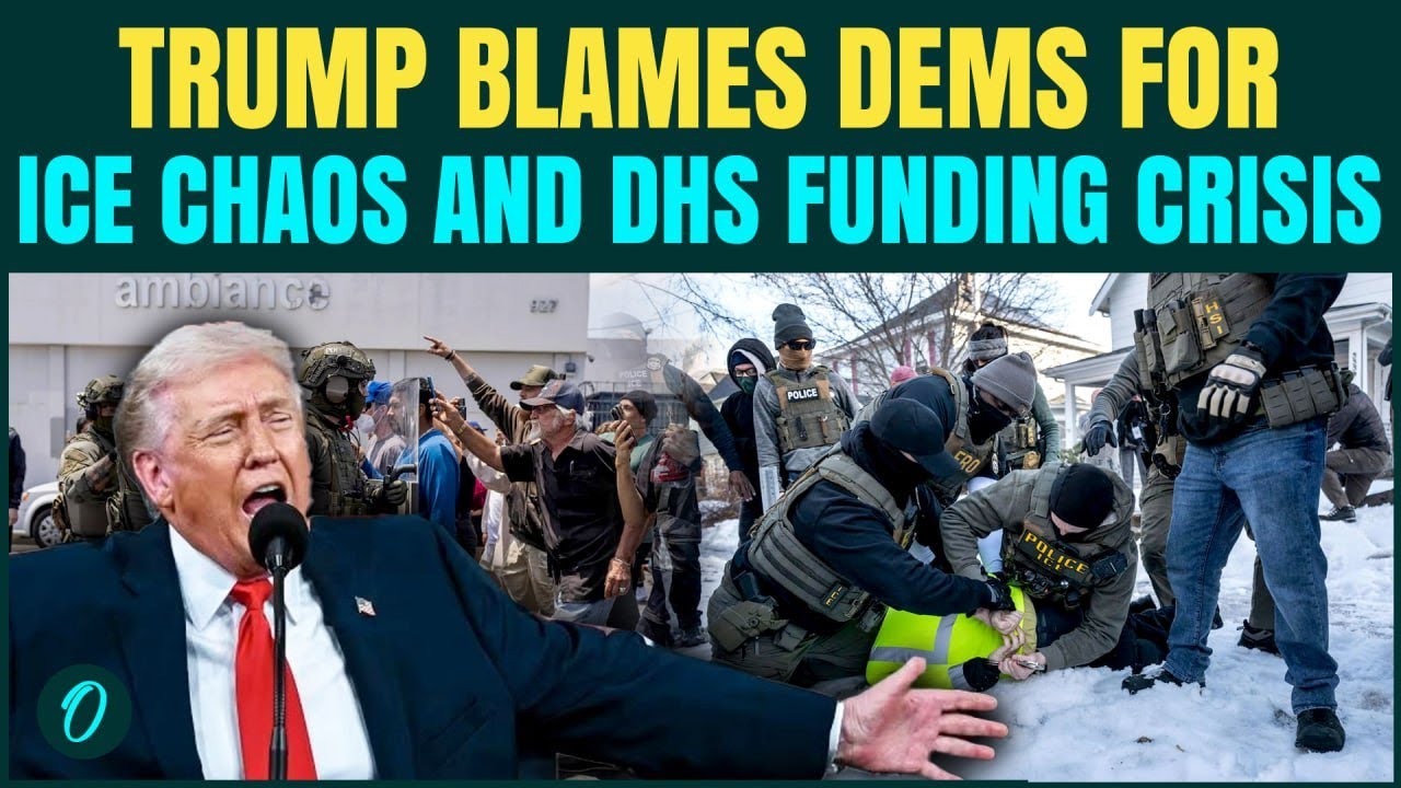 Trump BLAMES Democrats For DHS Chaos And Failed ICE Raids | State Of ...