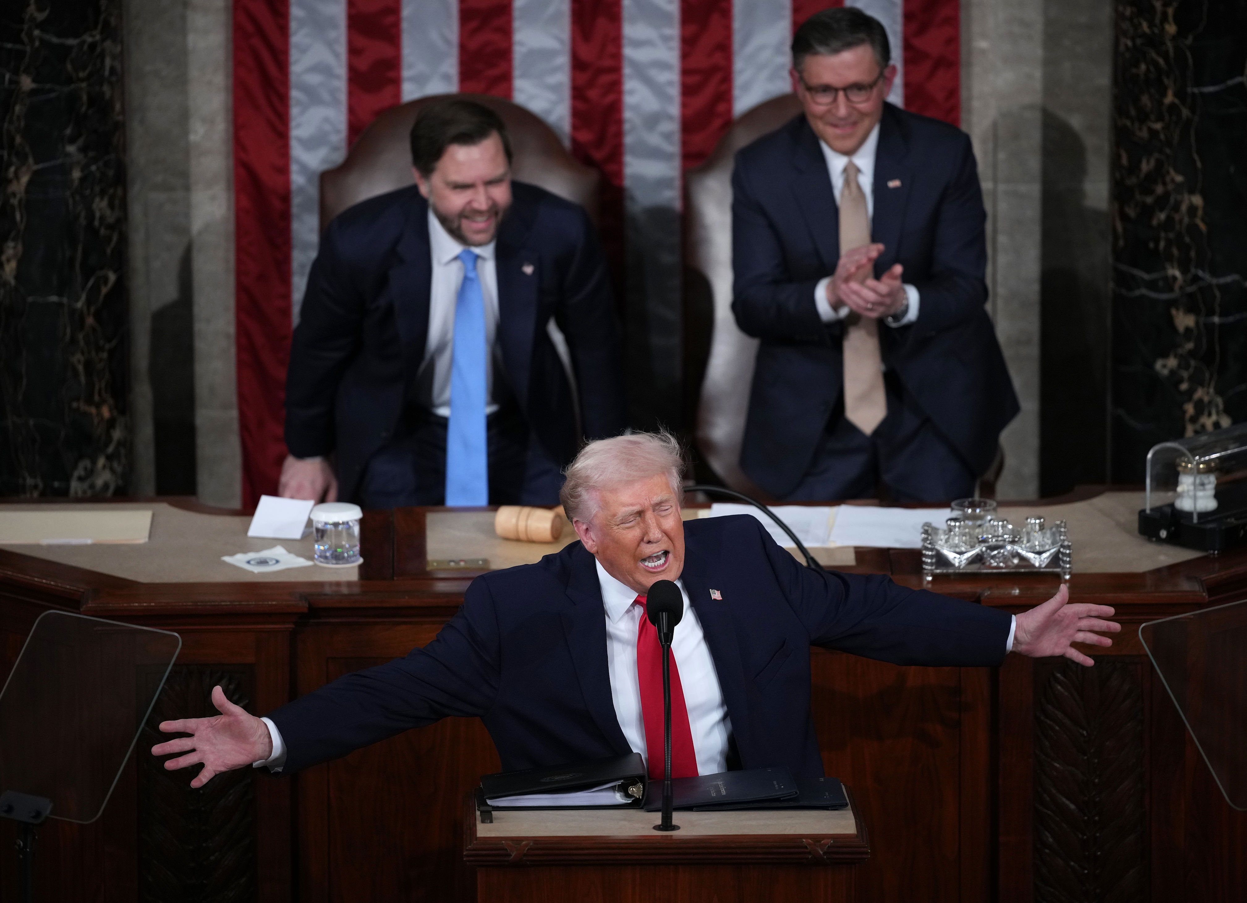 The moment Trump’s State of the Union speech changed