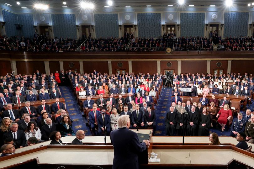Trump snaps at 'sick' Democrat shouting 'it's a lie' during his State ...