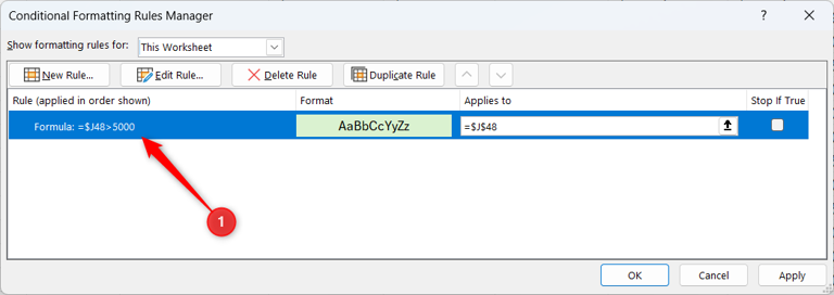 How to fix broken conditional formatting in Microsoft Excel