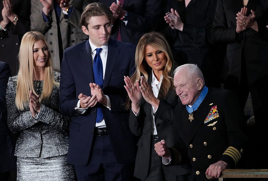 Here are all the awards Trump announced during his State of the Union