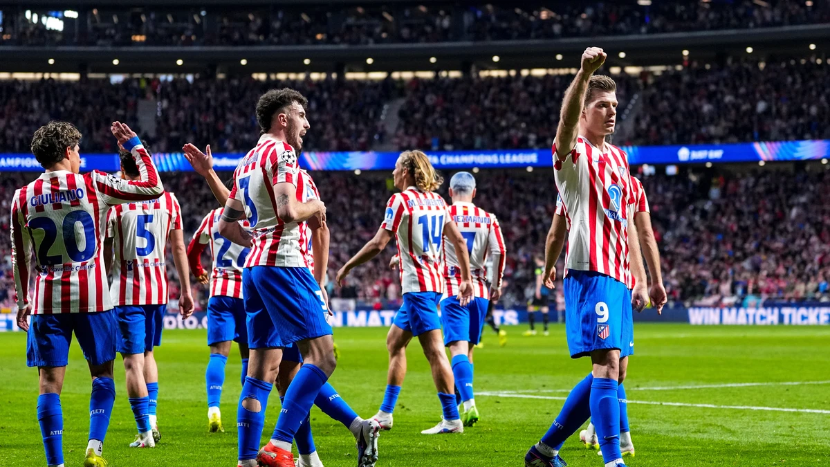 Este es el dineral que se embolsa el Atlético de Madrid por pasar a ...
