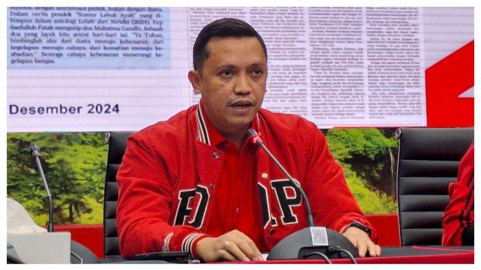 RONNY TALAPESSY - Ketua DPP PDIP Bidang Reformasi Sistem Hukum Nasional, Ronny Talapessy di Kantor DPP PDIP, Jakarta, Kamis (19/12/2024). (Fersianus Waku) (Tribunnews.com/Fersianus Waku)