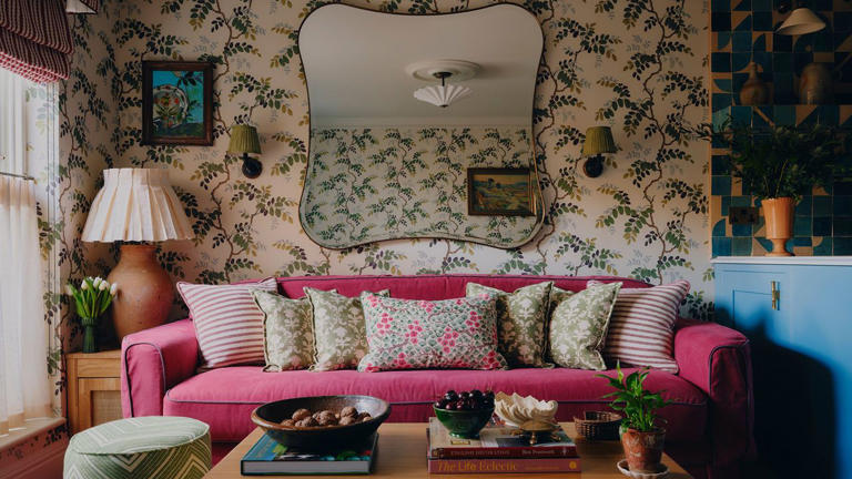 This tiny London flat proves bold design works in any size space
