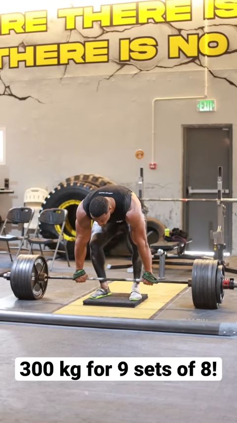 Nobody could lift 300kg for 8 reps - then he tried