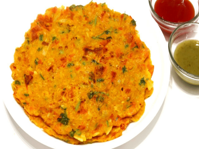 Healthy recipe: Prepare healthy veg oats chilla in 15 minutes, note the ...