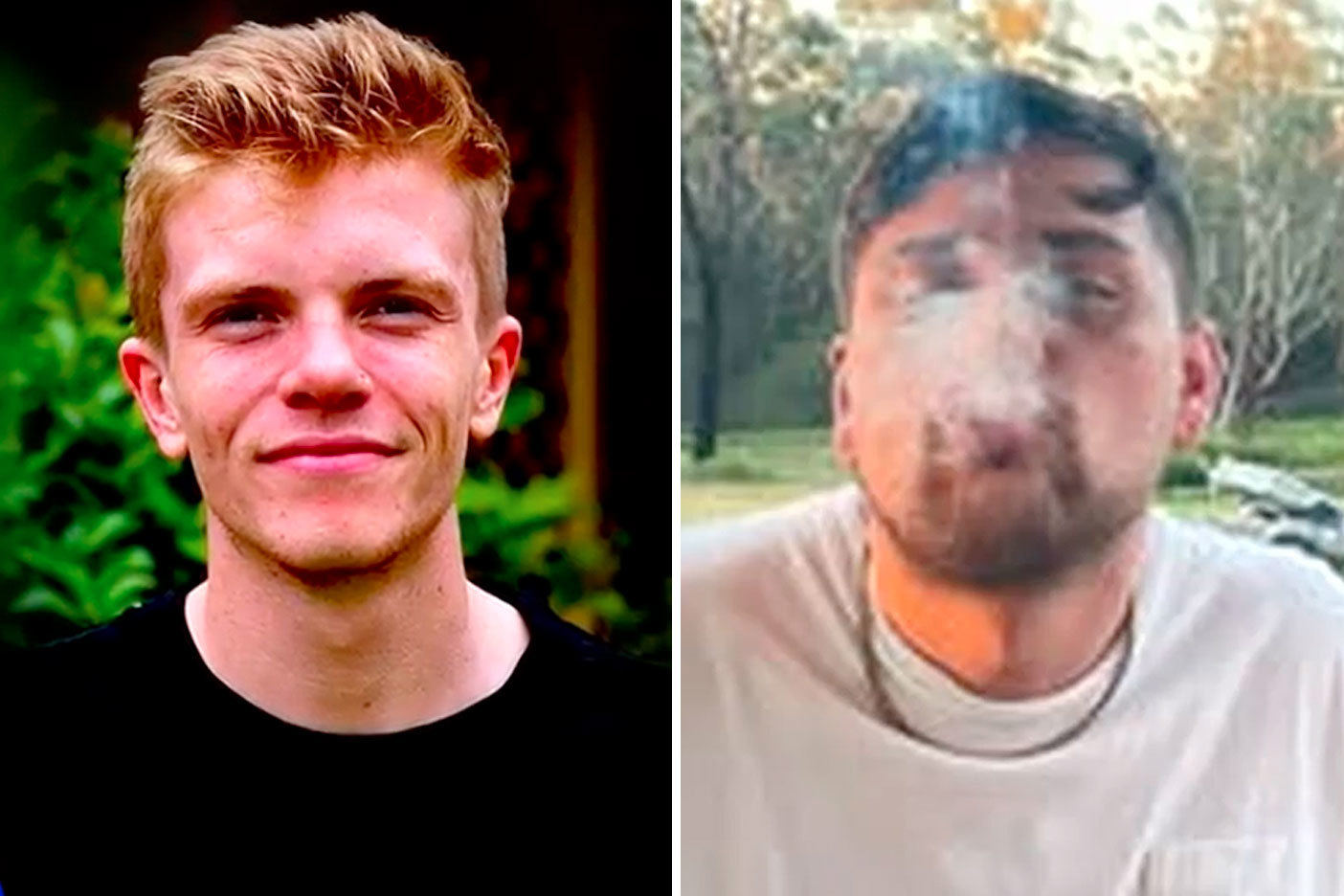 Daniel Stevens, 24, and Gerard Andrews, 29, were arrested and charged earlier this year. They remain before the courts.