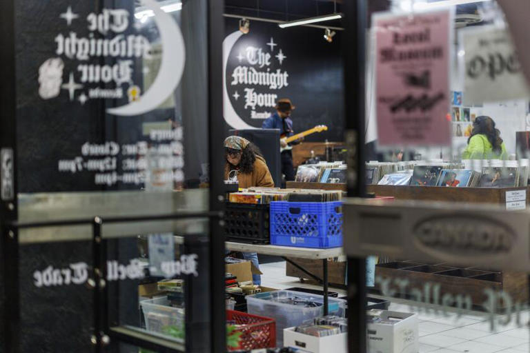In the midnight hour, the San Fernando record shop at the center of the ...