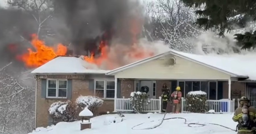 Body found under debris after fire at Frederick County home