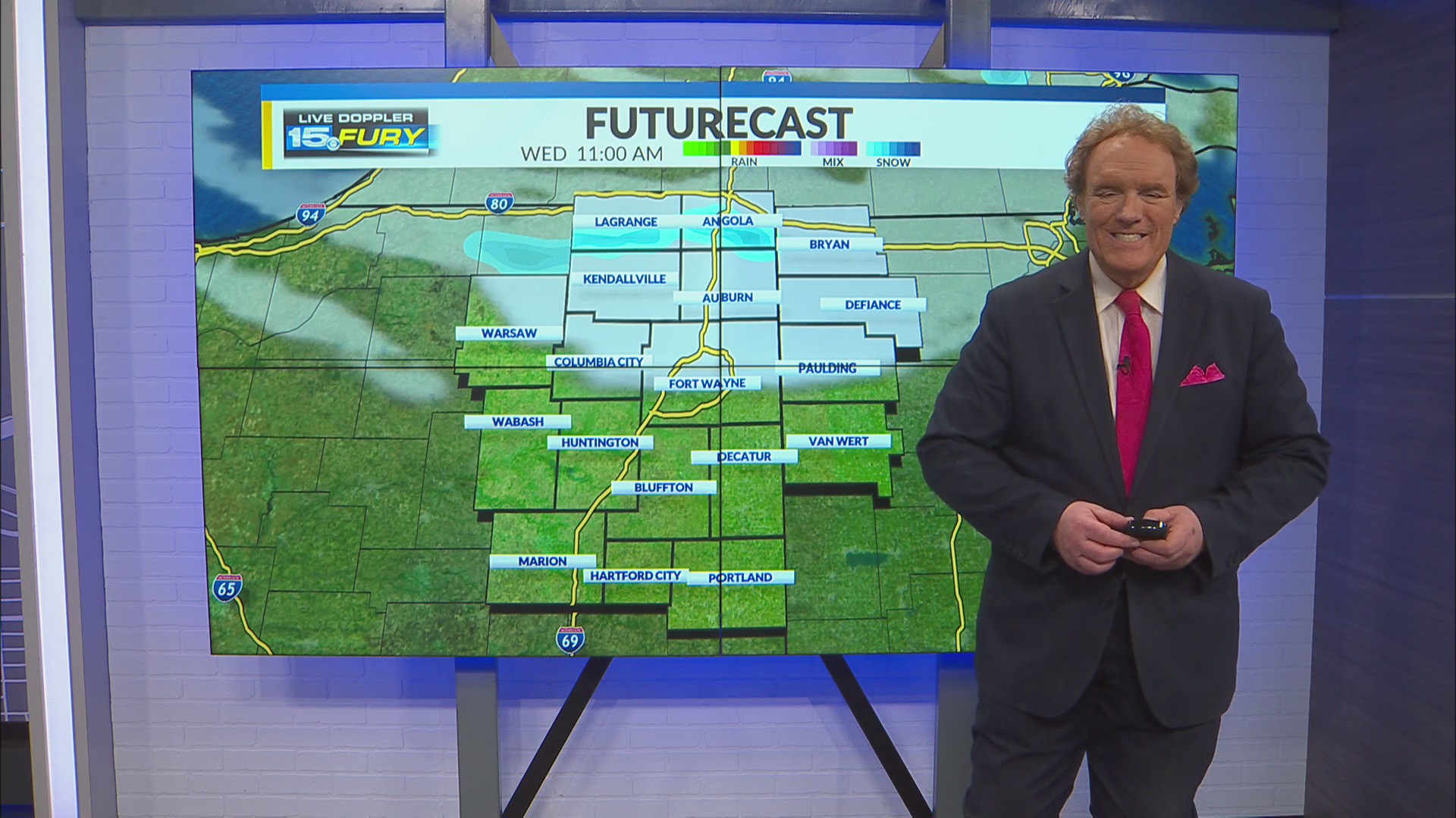 Sunshine this morning and a few more afternoon clouds