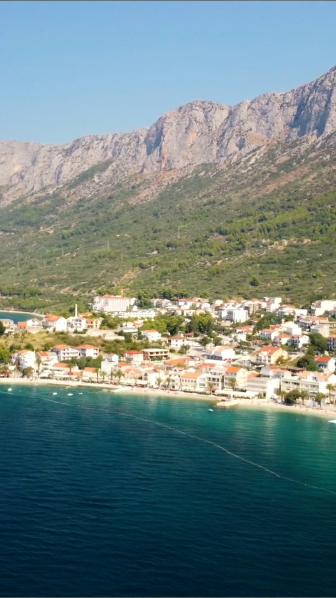 Croatia's Biokovo mountain range revealed by drone