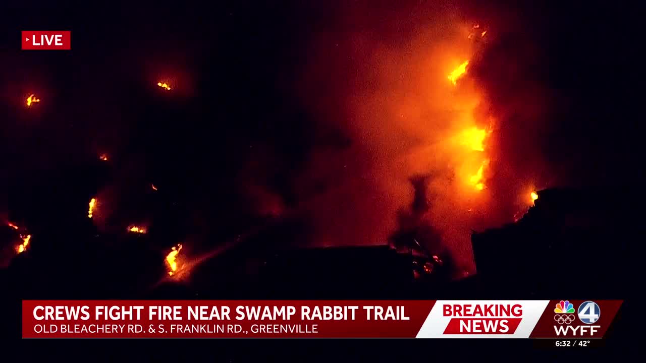 Crews respond to multiple fires in Greenville County