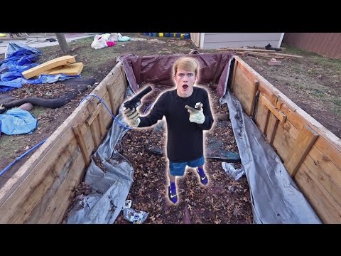 Friends find strange objects hidden inside indoor foam pit