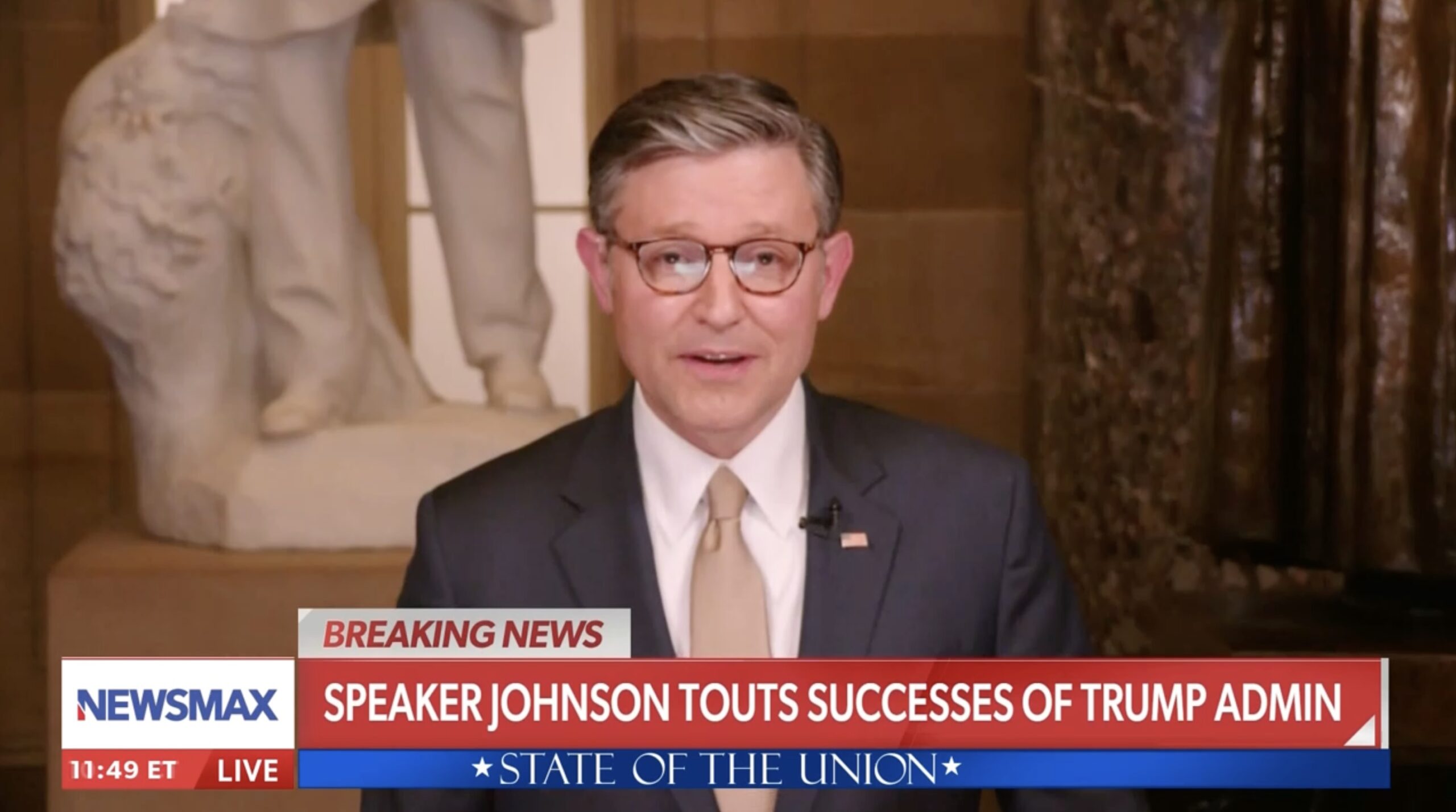 Mike Johnson says he ‘could have ejected’ Democrats from chamber over ...