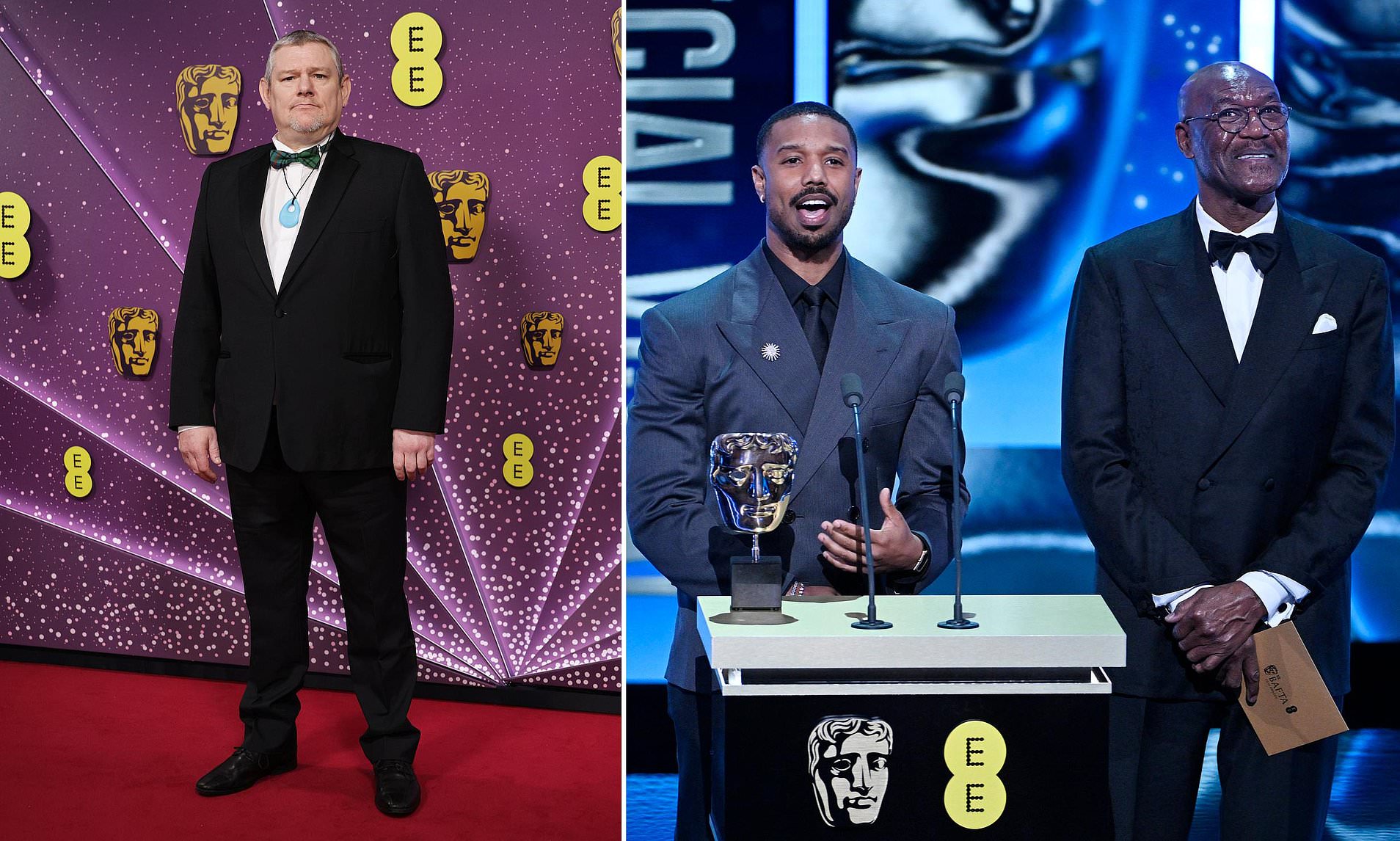 John Davidson reveals organisers put mic in front of him at BAFTAs ...