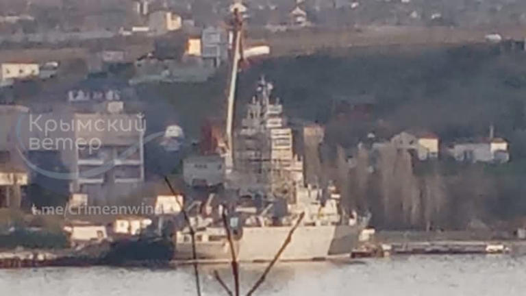Russian reconnaissance ship spotted in occupied Ukrainian Sevastopol ...