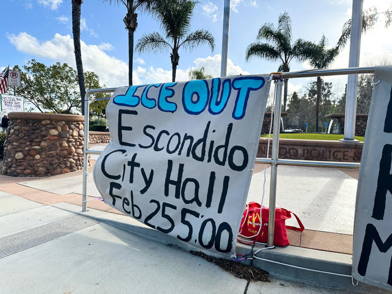 Residents demand an end to ICE gun training in small California city