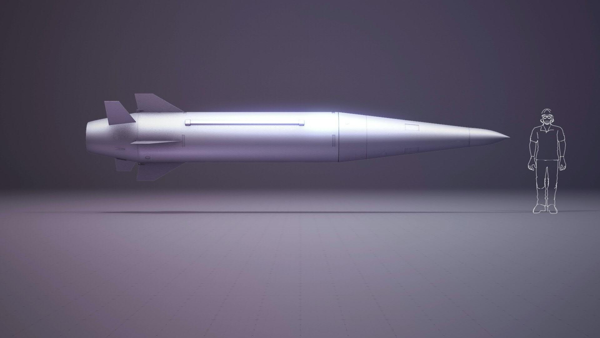 Kh-47M2 Kinzhal missile - RAW/STOCKSHOTS