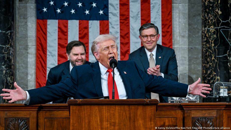 Pidato Terpanjang Trump: Ekonomi AS Tumbuh Pesat