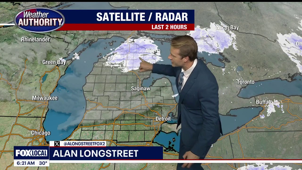 Scattered snow showers Wednesday