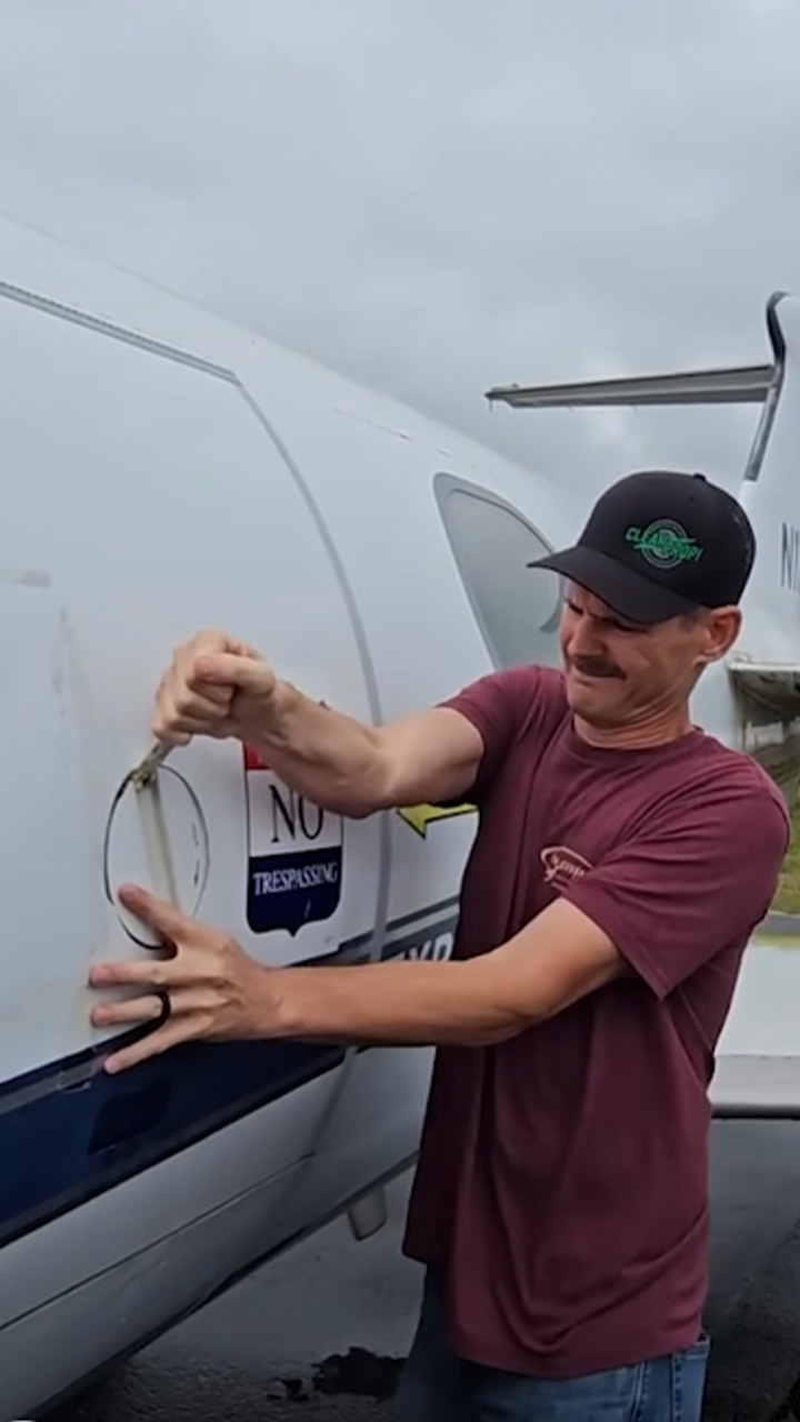 Inside Buzz Aldrin’s $41K abandoned jet
