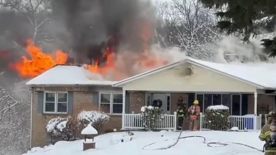 Person found dead after Maryland house fire