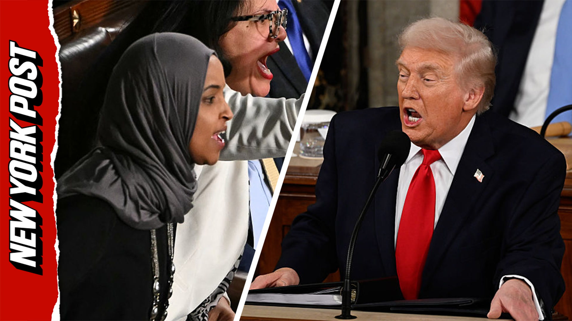 Ilhan Omar and Trump trade barbs during SOTU: 'You should be ashamed of ...
