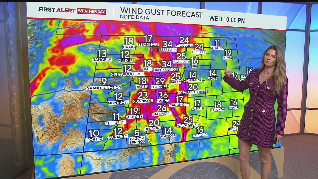 Another day of high fire danger for the Denver area and the plains ...