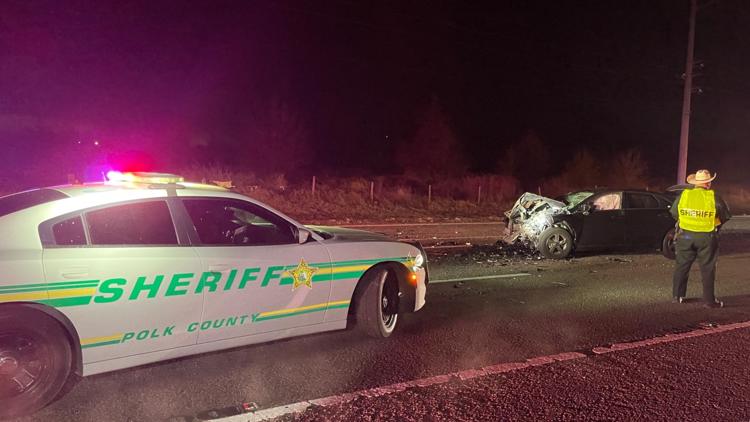 Driver dead, passenger hurt after car hits semi-truck on SR-60 in Polk ...