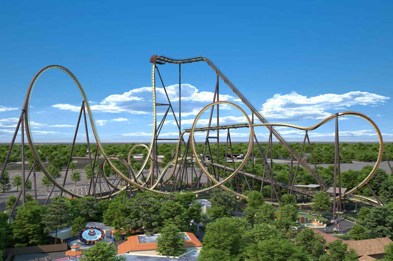 The world’s tallest vertical-loop roller coaster debuts in 2026 in this ...