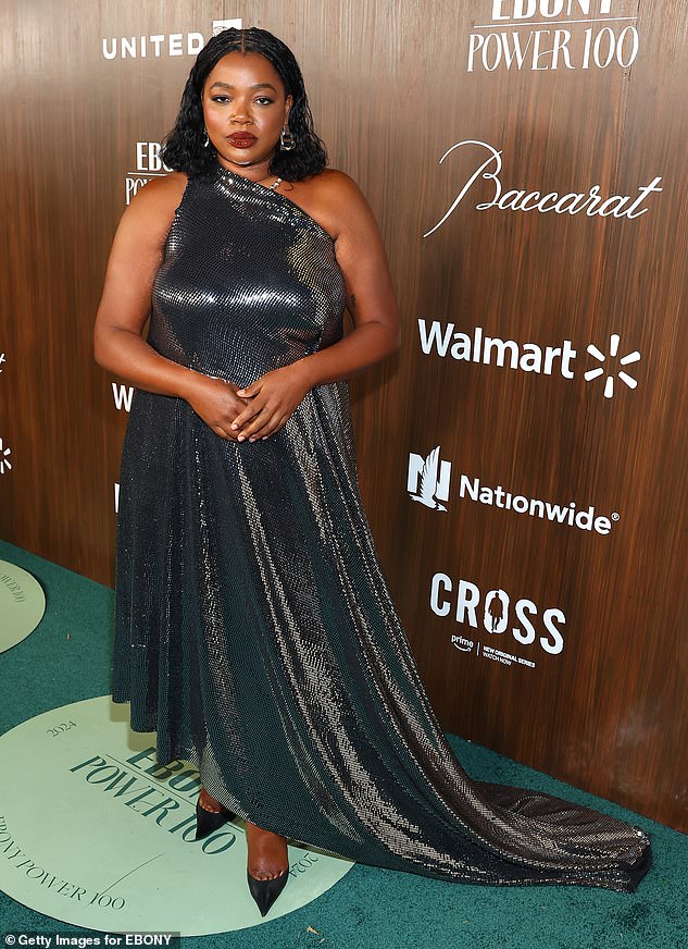 Gabriella Karefa-Johnson, 34, a former fashion editor at Vogue, says she downgraded herself from first class on a flight because the premium cabin was filled with 'white middle-aged men'