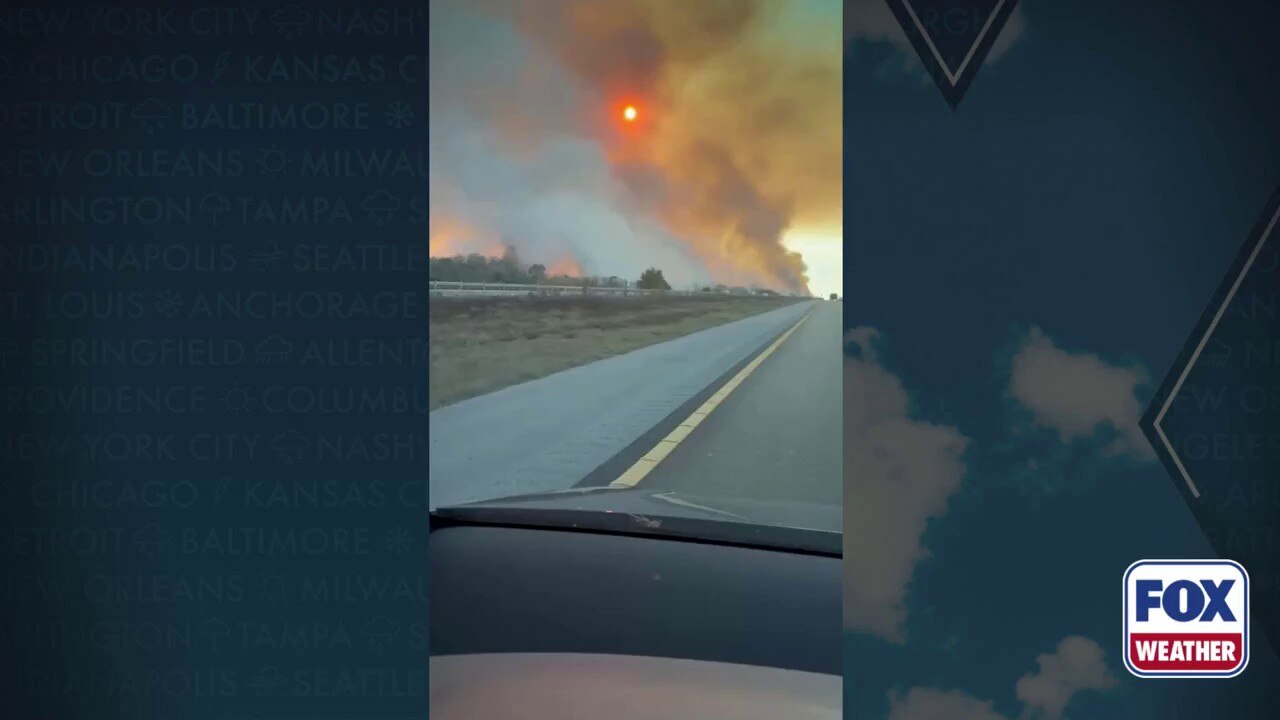 Watch: Wildfire smoke chokes skies in South Florida