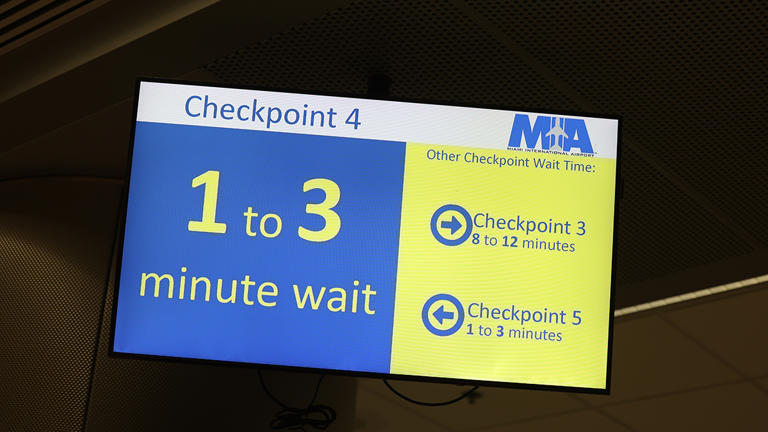 'Erratic' man breached MIA security checkpoint, pushed TSA officer: Cops