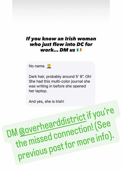 Caitríona Perry plays cupid for two Dublin Airport passengers