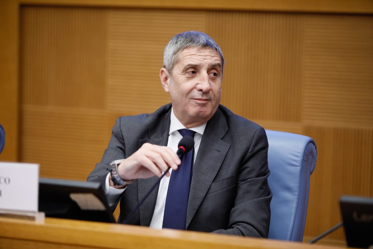 Gianmarco Chiocci (foto Imagoeconomica).