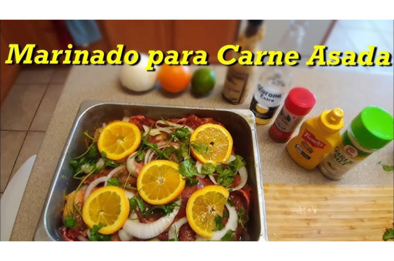 marinados para carne asada