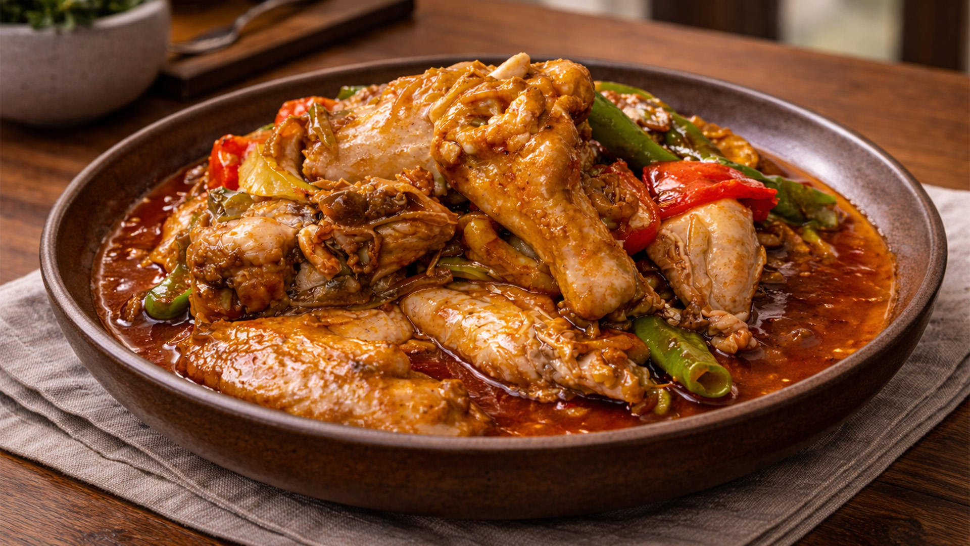 Simple Filipino style chicken with vegetables