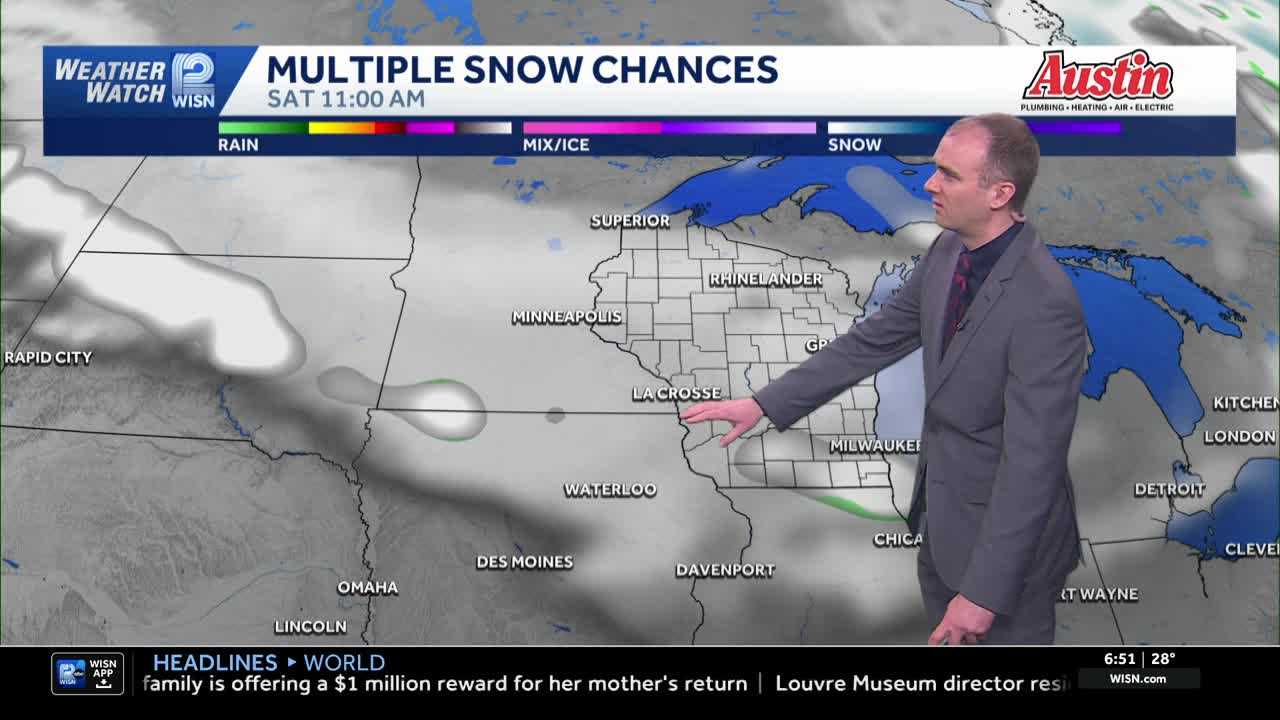 Spring surge to weekend snow in SE Wisconsin